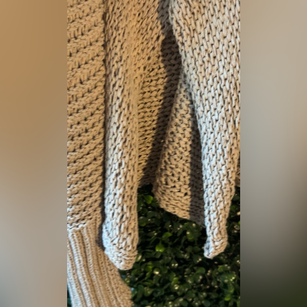 BCBGMAXAZRIA AUBRIANA OPEN KNIT SWEATER - Picture 6 of 9